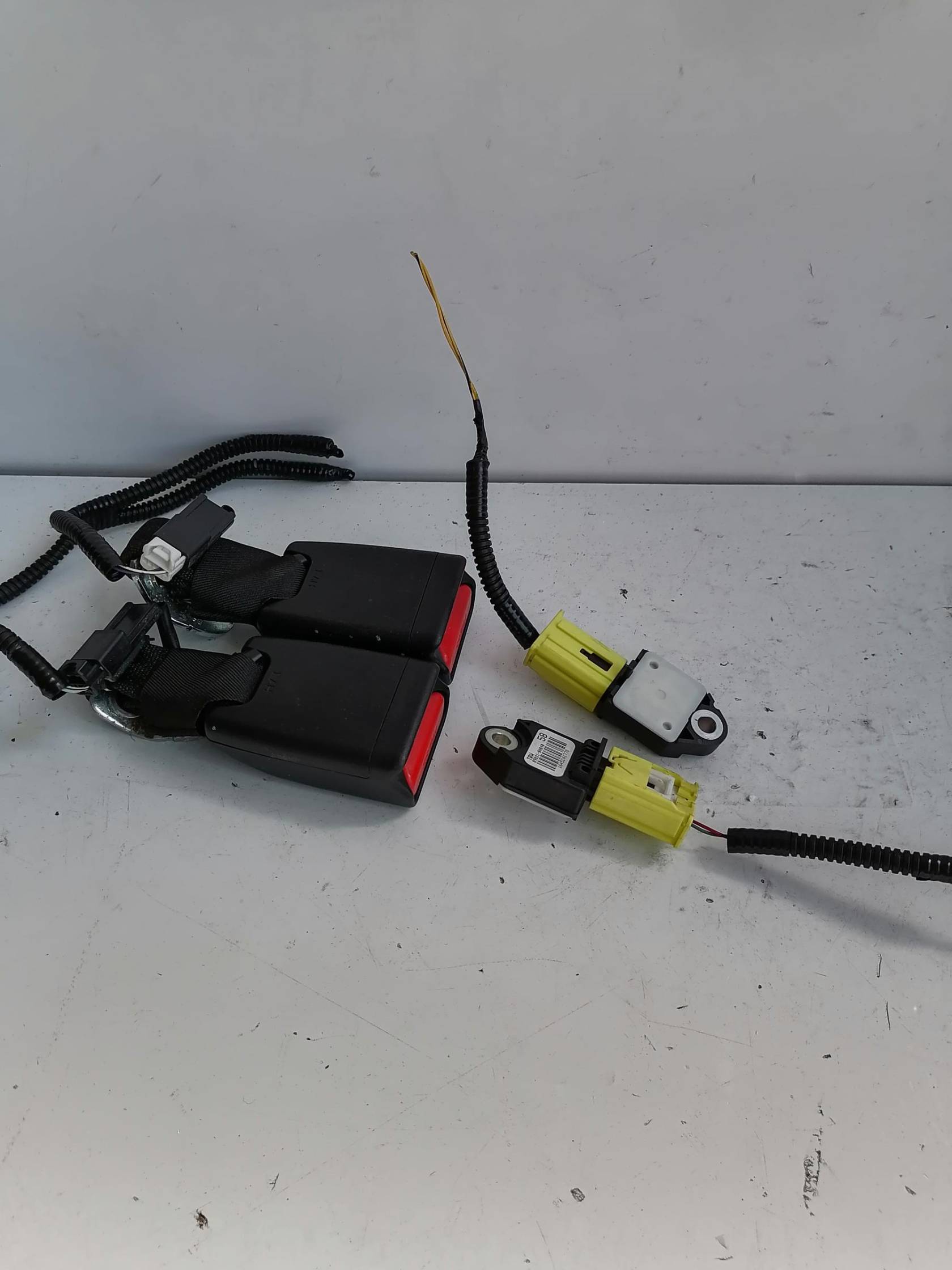 Aggancio cintura di sicurezza post. sx.